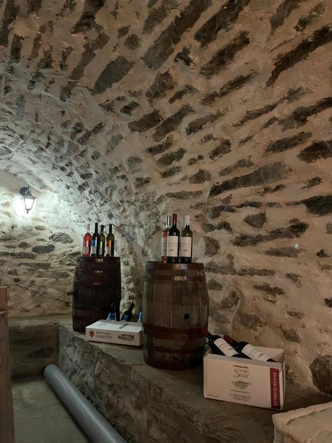 Εννεα Μουσεσ Παραδοσιακός Ξενώνας Velventós 外观 照片